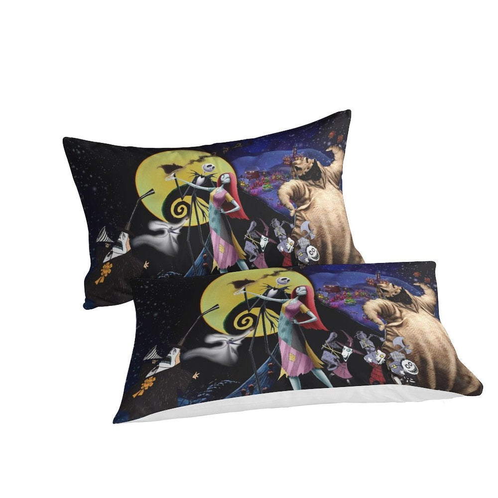 The Nightmare Before Christmas Bedding Set Pattern Quilt Cover Without Filler (Online Order Only)