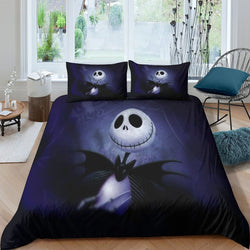 The Nightmare Before Christmas Bedding Set Pattern Quilt Cover Without Filler (Online Order Only)