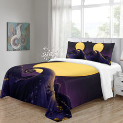 The Nightmare Before Christmas Bedding Set Pattern Quilt Cover Without Filler (Online Order Only)