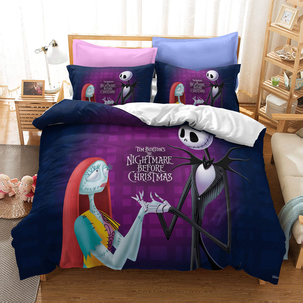 The Nightmare Before Christmas Bedding Set Quilt Duvet Cover Sets (Online Order Only)