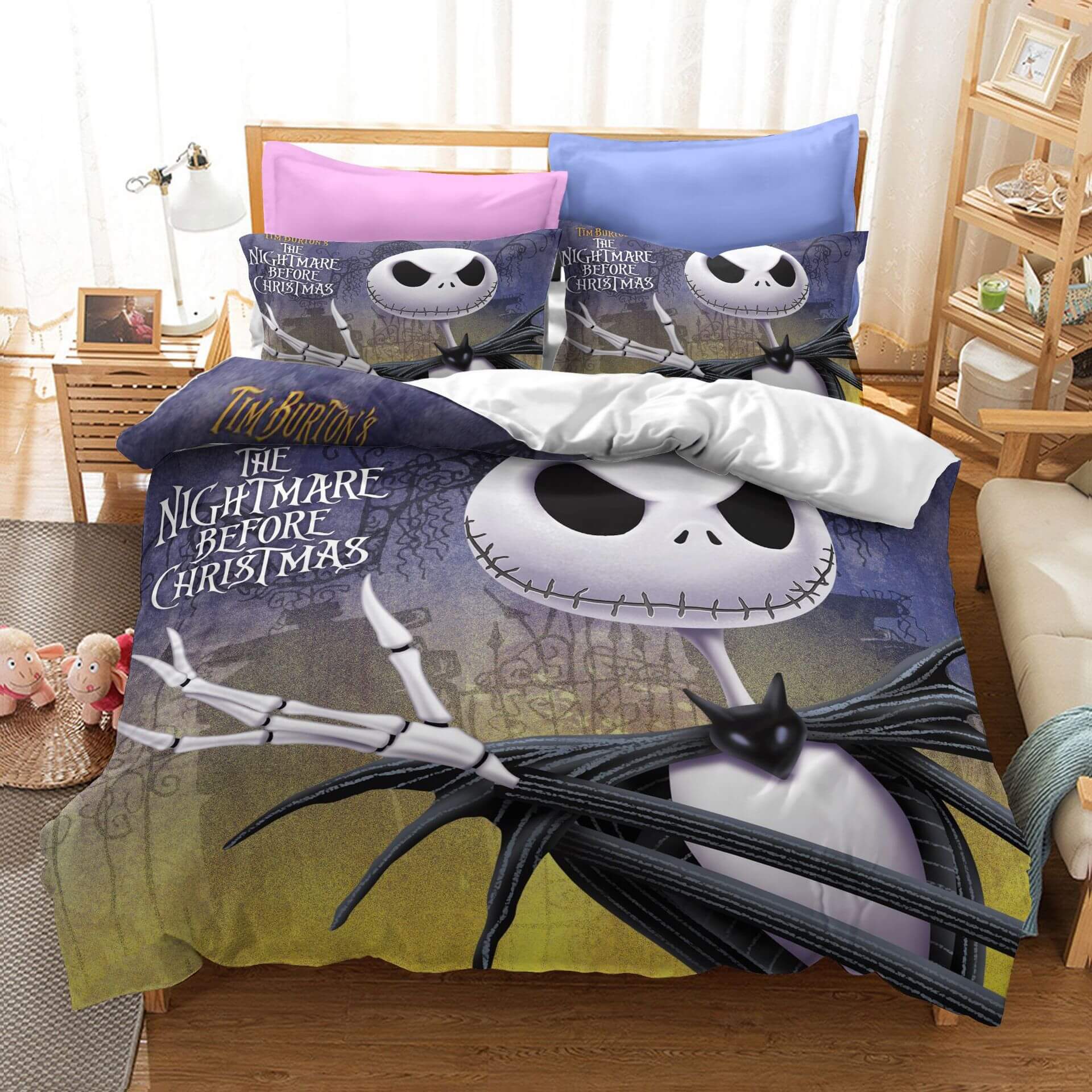 The Nightmare Before Christmas Bedding Set Quilt Duvet Cover Sets (Online Order Only)