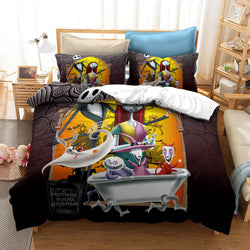The Nightmare Before Christmas Cosplay Bedding Set Duvet Cover Sets (Online Order Only)