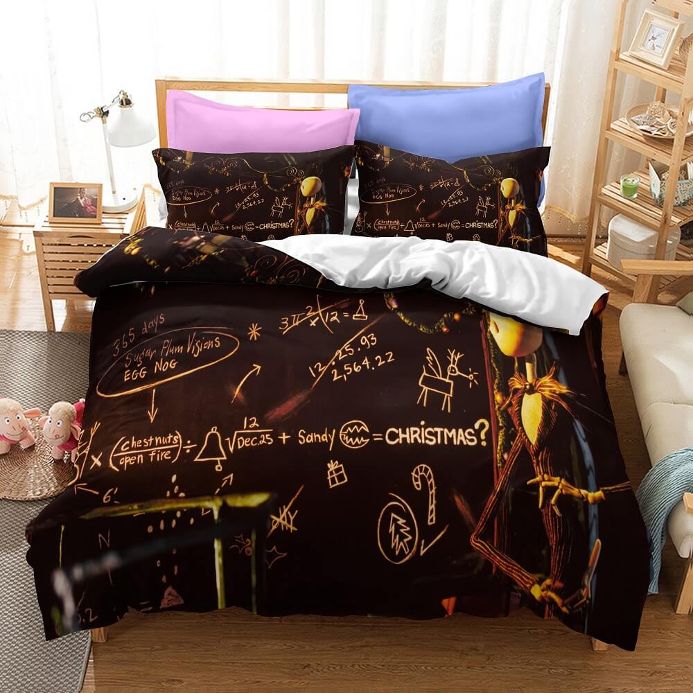 The Nightmare Before Christmas Cosplay Bedding Set Duvet Cover Sets (Online Order Only)