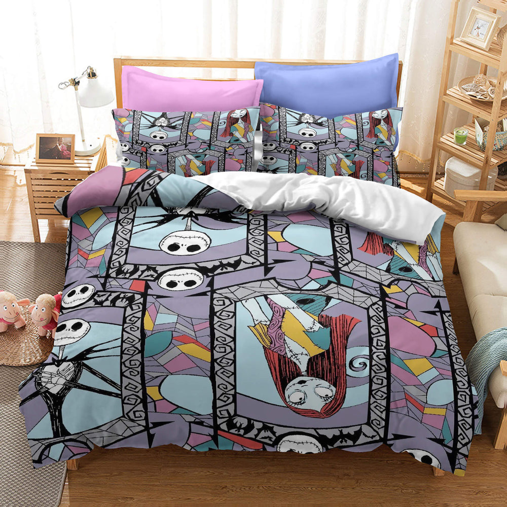 The Nightmare Before Christmas Cosplay Bedding Set Duvet Cover Sets (Online Order Only)