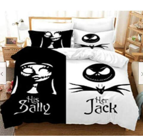 The Nightmare Before Christmas Cosplay Bedding Set Duvet Cover Sets (Online Order Only)