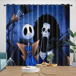 The Nightmare Before Christmas Curtains Blackout Window Drapes Room Decoration (Online Order Only)