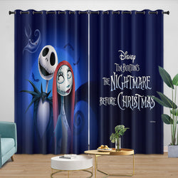 The Nightmare Before Christmas Curtains Blackout Window Drapes Room Decoration (Online Order Only)