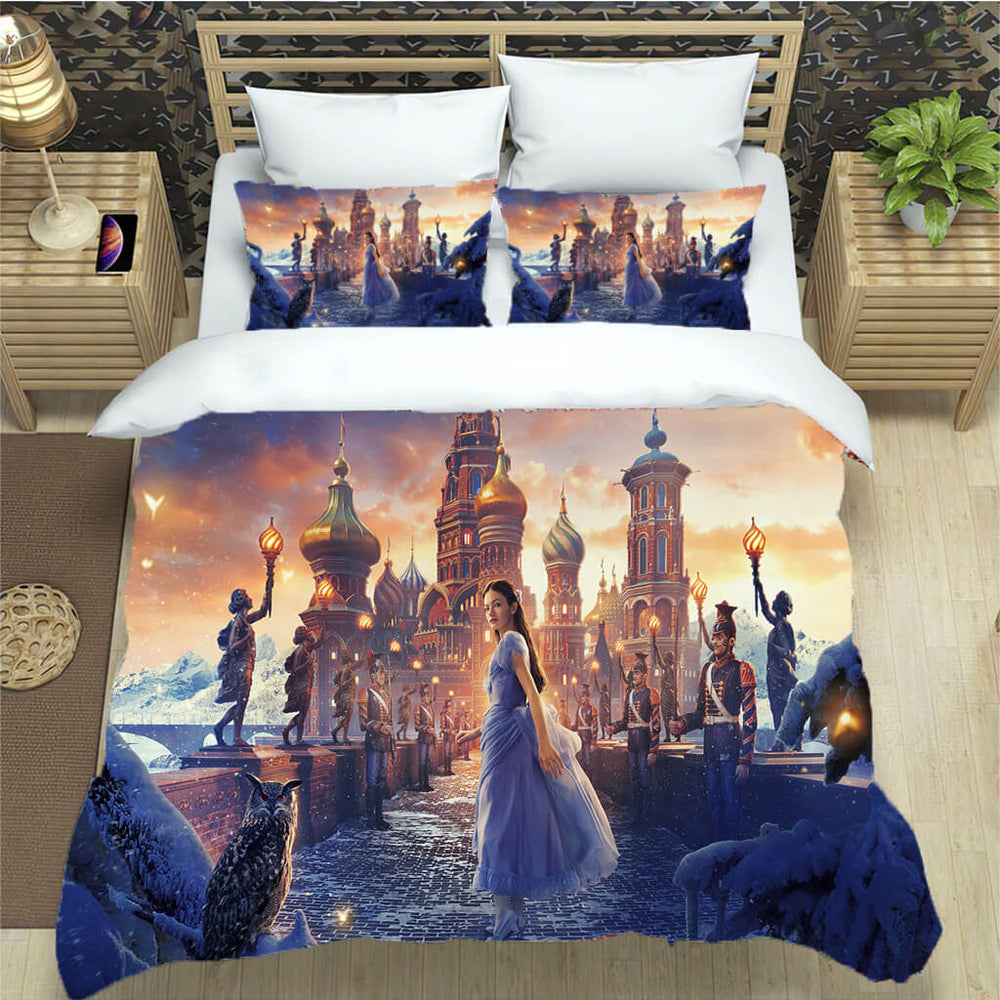 The Nutcracker and the Four Realms Bedding Set Pattern Quilt Cover Without Filler (Online Order Only)
