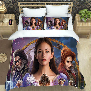 The Nutcracker and the Four Realms Bedding Set Pattern Quilt Cover Without Filler (Online Order Only)
