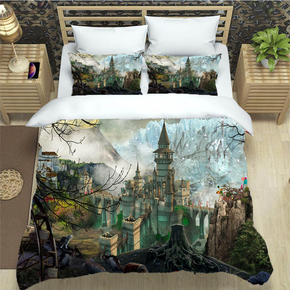 The Nutcracker and the Four Realms Bedding Set Pattern Quilt Cover Without Filler (Online Order Only)
