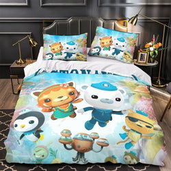 The Octonauts Bedding Set Pattern Quilt Duvet Cover (Online Order Only)