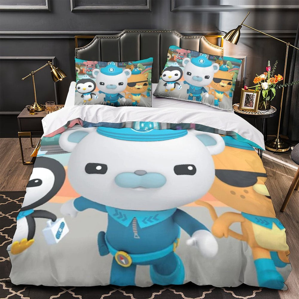 The Octonauts Bedding Set Pattern Quilt Duvet Cover (Online Order Only)