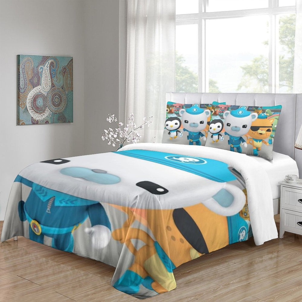 The Octonauts Bedding Set Pattern Quilt Duvet Cover (Online Order Only)