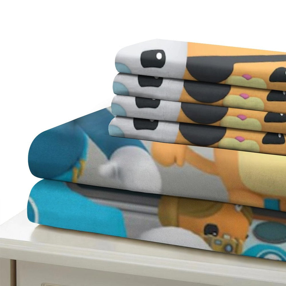 The Octonauts Bedding Set Pattern Quilt Duvet Cover (Online Order Only)