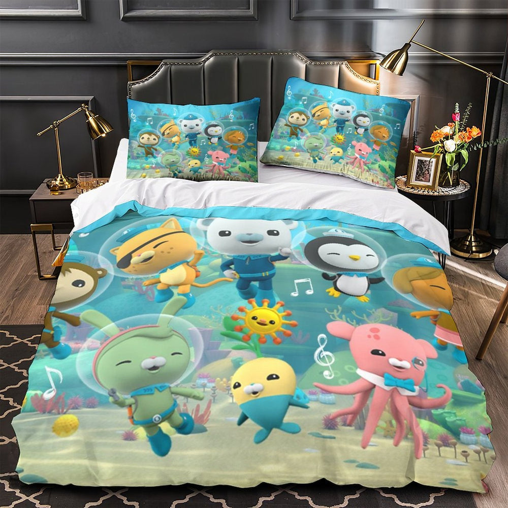 The Octonauts Bedding Set Pattern Quilt Duvet Cover (Online Order Only)