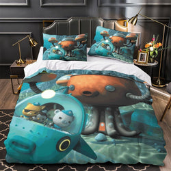 The Octonauts Bedding Set Pattern Quilt Duvet Cover (Online Order Only)