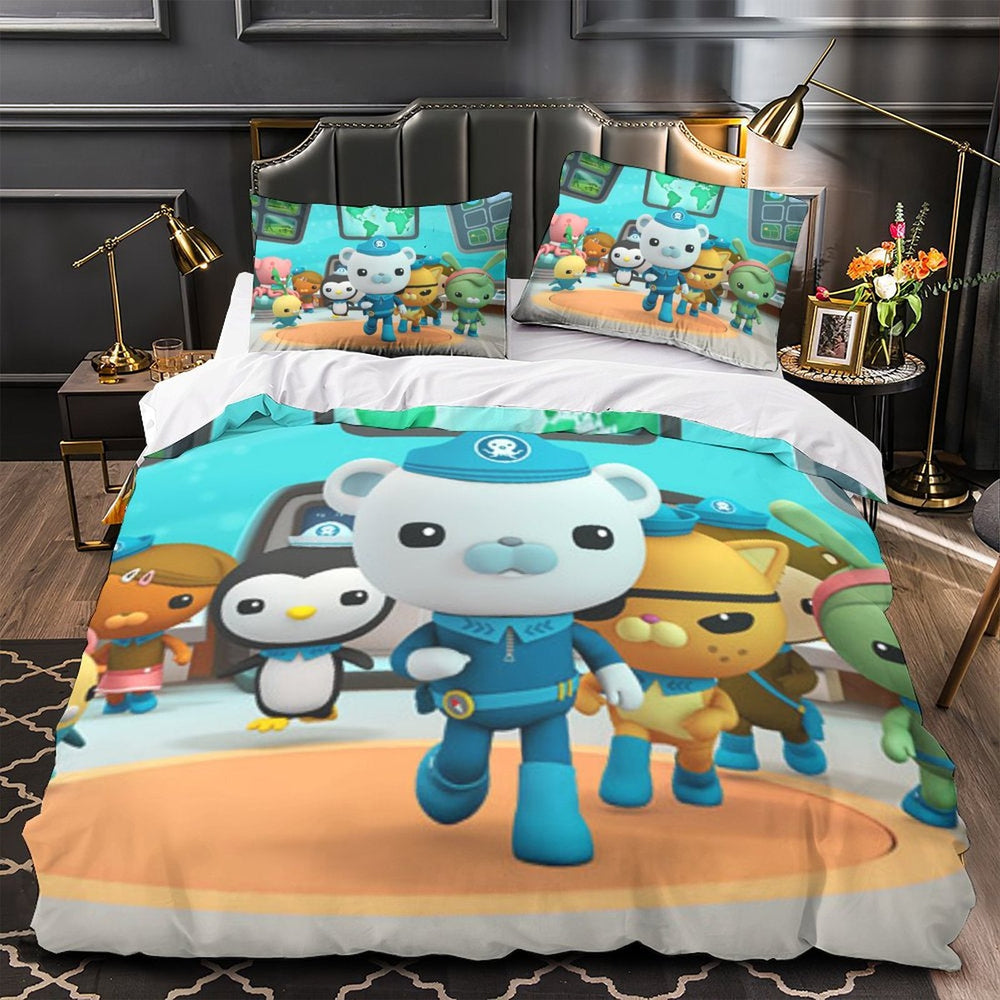 The Octonauts Bedding Set Pattern Quilt Duvet Cover (Online Order Only)