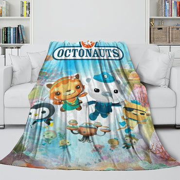 The Octonauts Blanket Flannel Throw Room Decoration (Online Order Only)