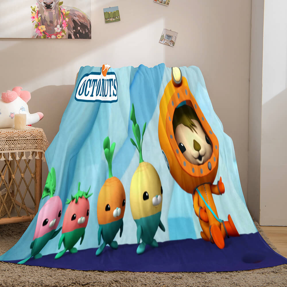 The Octonauts Flannel Caroset Throw Cosplay Blanket (Online Order Only)