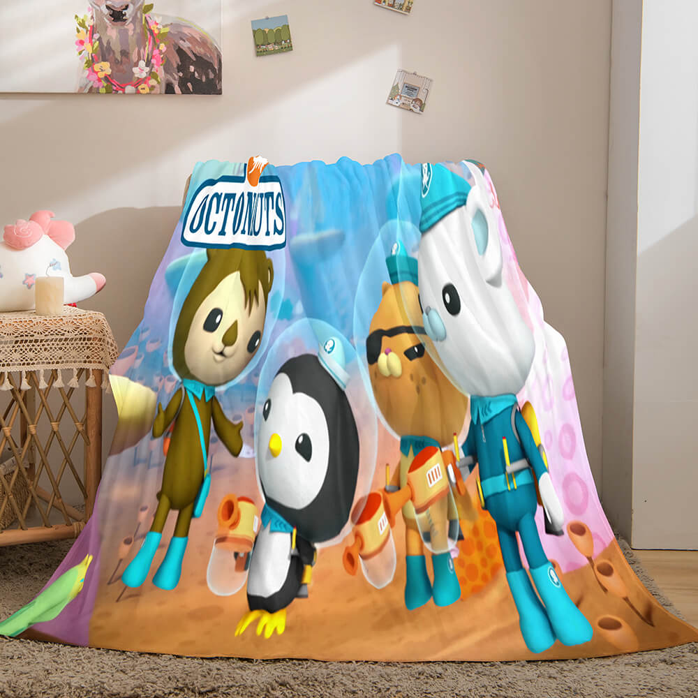 The Octonauts Flannel Caroset Throw Cosplay Blanket (Online Order Only)
