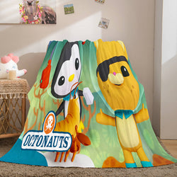 The Octonauts Flannel Caroset Throw Cosplay Blanket (Online Order Only)