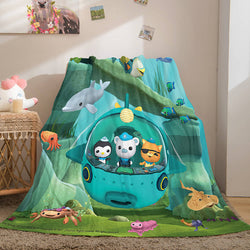 The Octonauts Flannel Caroset Throw Cosplay Blanket (Online Order Only)