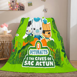The Octonauts Flannel Caroset Throw Cosplay Blanket (Online Order Only)