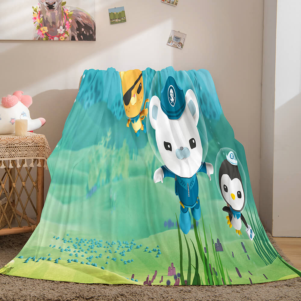 The Octonauts Flannel Caroset Throw Cosplay Blanket (Online Order Only)