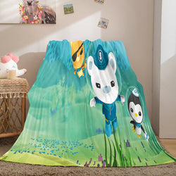 The Octonauts Flannel Caroset Throw Cosplay Blanket (Online Order Only)