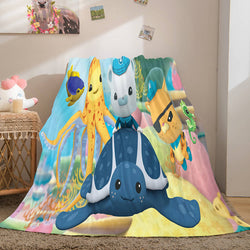 The Octonauts Flannel Caroset Throw Cosplay Blanket (Online Order Only)