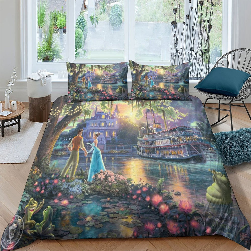 The Princess and the Frog Bedding Set Pattern Quilt Cover Without Filler (Online Order Only)