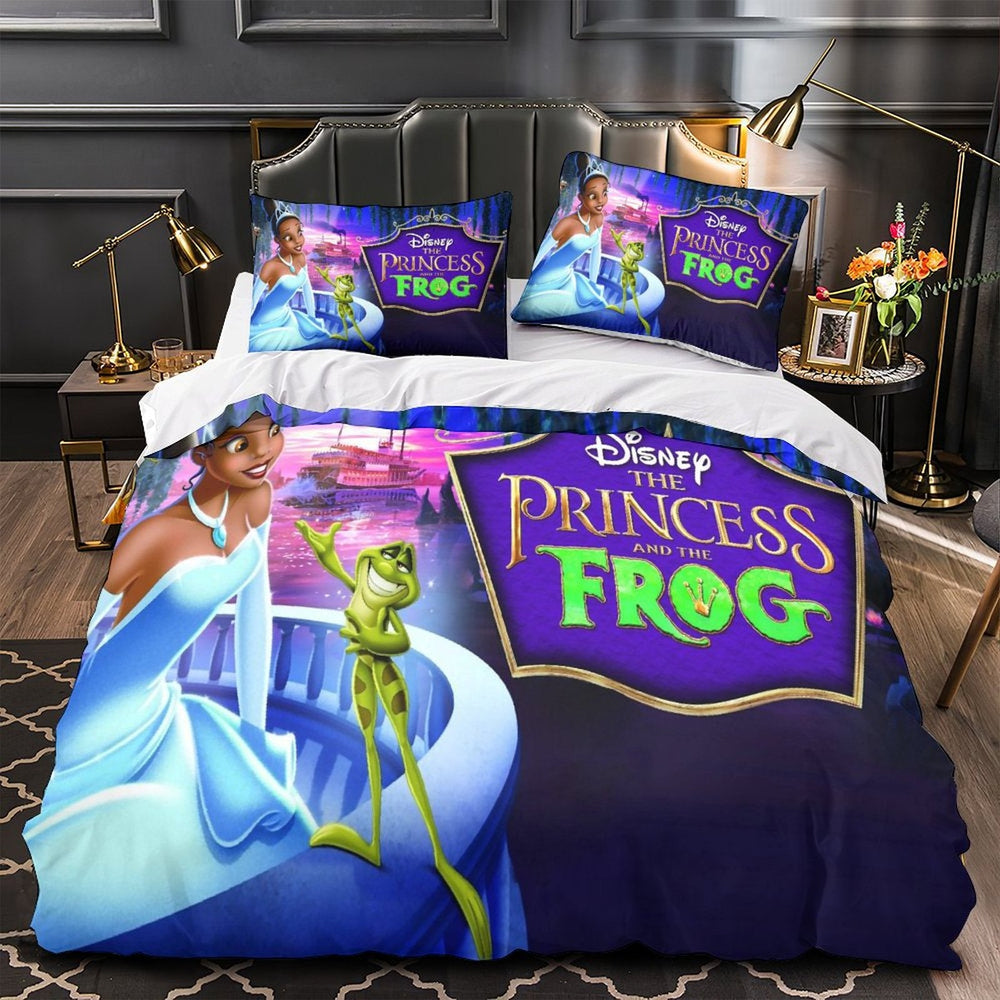 The Princess and the Frog Bedding Set Pattern Quilt Cover Without Filler (Online Order Only)