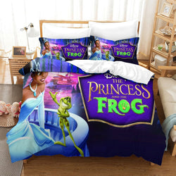 The Princess and the Frog Bedding Set Pattern Quilt Cover Without Filler (Online Order Only)