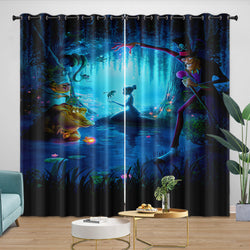 The Princess and the Frog Curtains Blackout Window Drapes Room Decoration (Online Order Only)