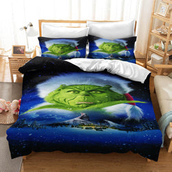 How the Grinch Stole Christmas Cosplay Bedding Set Duvet Cover Sets (Online Order Only)