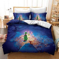 The Santa Grinch Christmas Cosplay Bedding Set Quilt Cover Without Filler (Online Order Only)