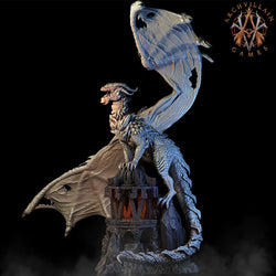 3D Printed Archvillain Games The Scarlet Dragon Queen Magma Lords 28 32mm D&D (Online Only)