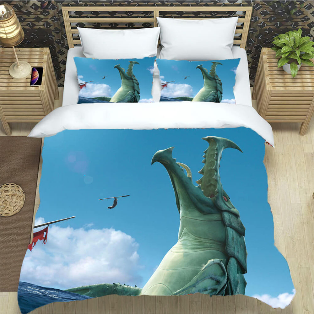 The Sea Beast Bedding Set Pattern Quilt Cover Without Filler (Online Order Only)