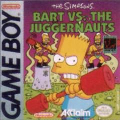 The Simpsons Bart Vs The Juggernauts - Nintendo GameBoy (Online Order Only)