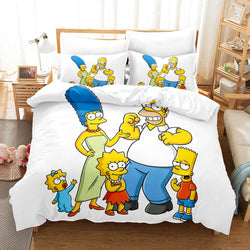 The Simpsons Cosplay Bedding Set Quilt Cover Without Filler (Online Order Only)