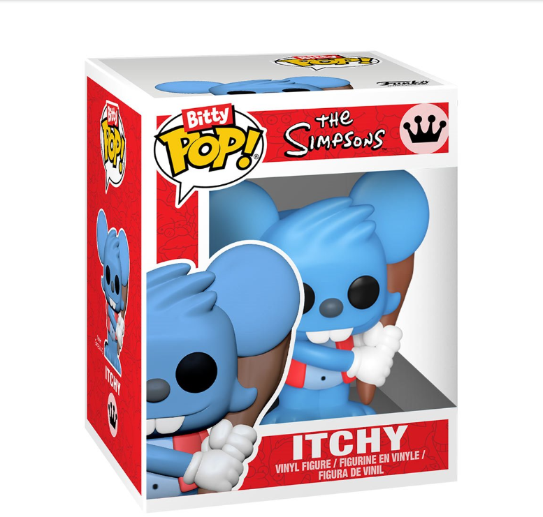 The Simpsons Itchy Funko Bitty Pop! Mini-Figure 4-Pack (ONLINE ORDER ONLY)