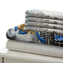The Smurfs Bedding Set Quilt Duvet Cover Without Filler (Online Order Only)