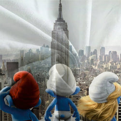 The Smurfs Bedding Set Quilt Duvet Cover Without Filler (Online Order Only)