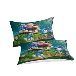 The Smurfs Bedding Set Quilt Duvet Cover Without Filler (Online Order Only)