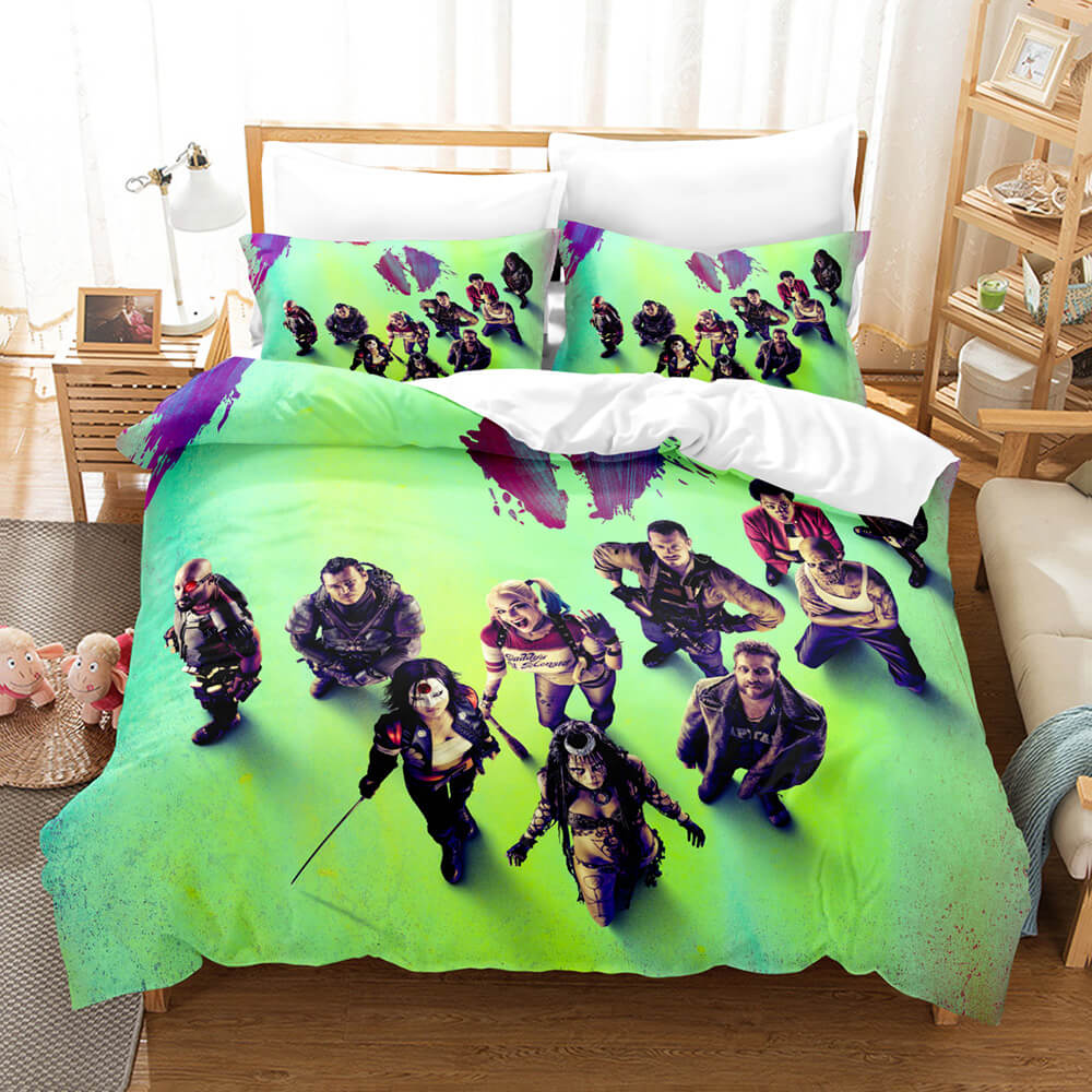 The Suicide Squad Bedding Set Quilt Cover Without Filler (Online Order Only)