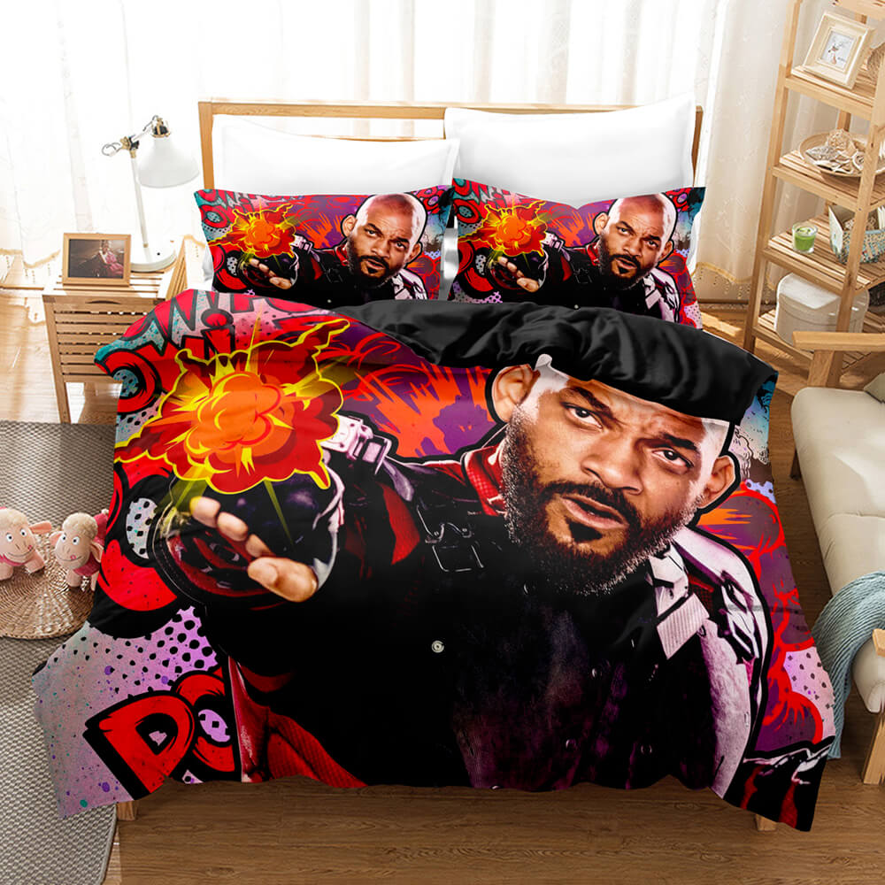 The Suicide Squad Bedding Set Quilt Cover Without Filler (Online Order Only)
