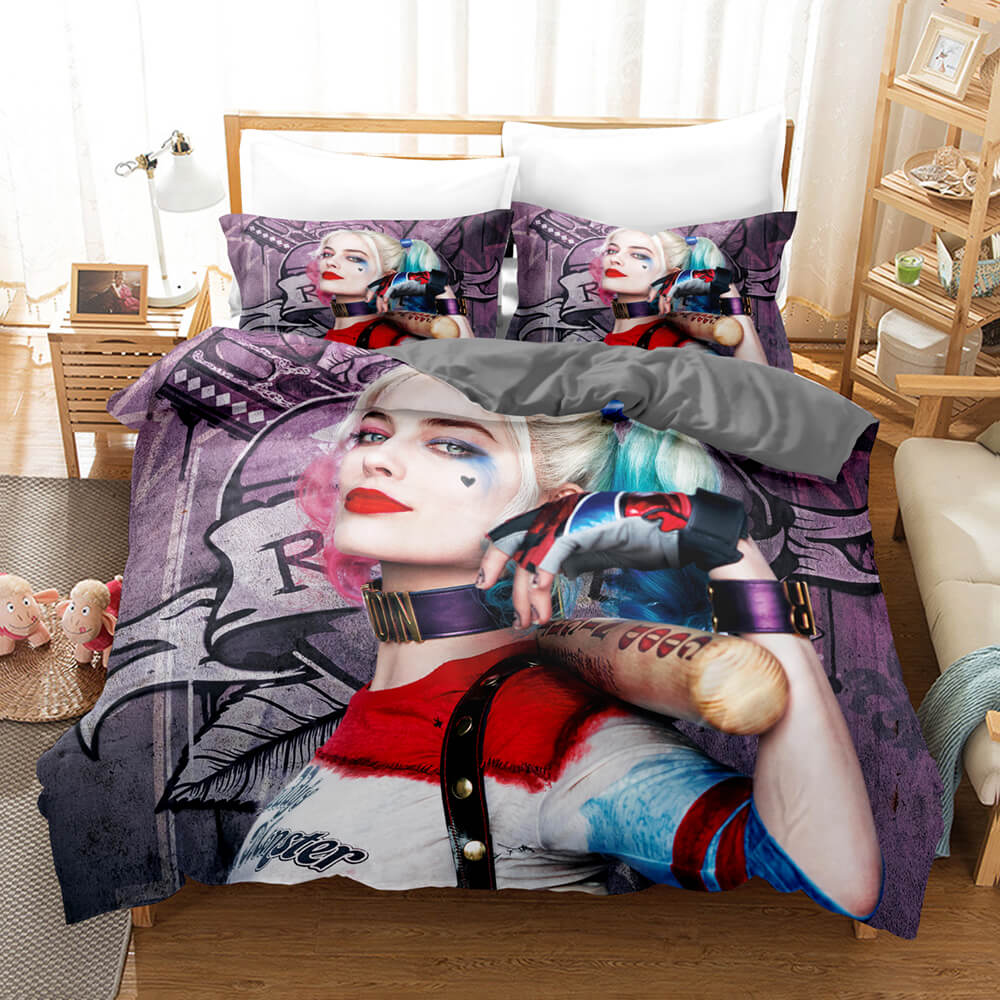 The Suicide Squad Bedding Set Quilt Cover Without Filler (Online Order Only)