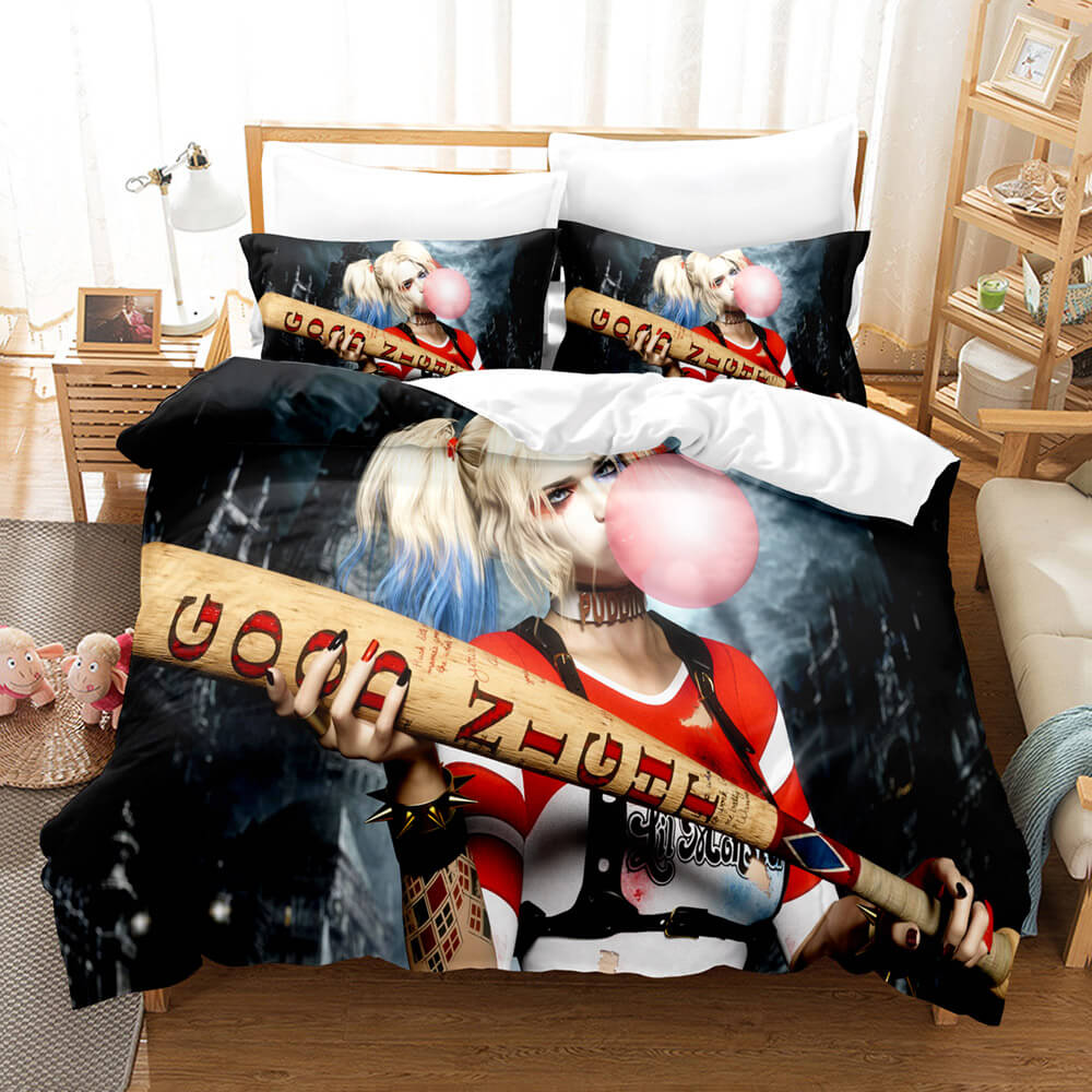 The Suicide Squad Bedding Set Quilt Cover Without Filler (Online Order Only)