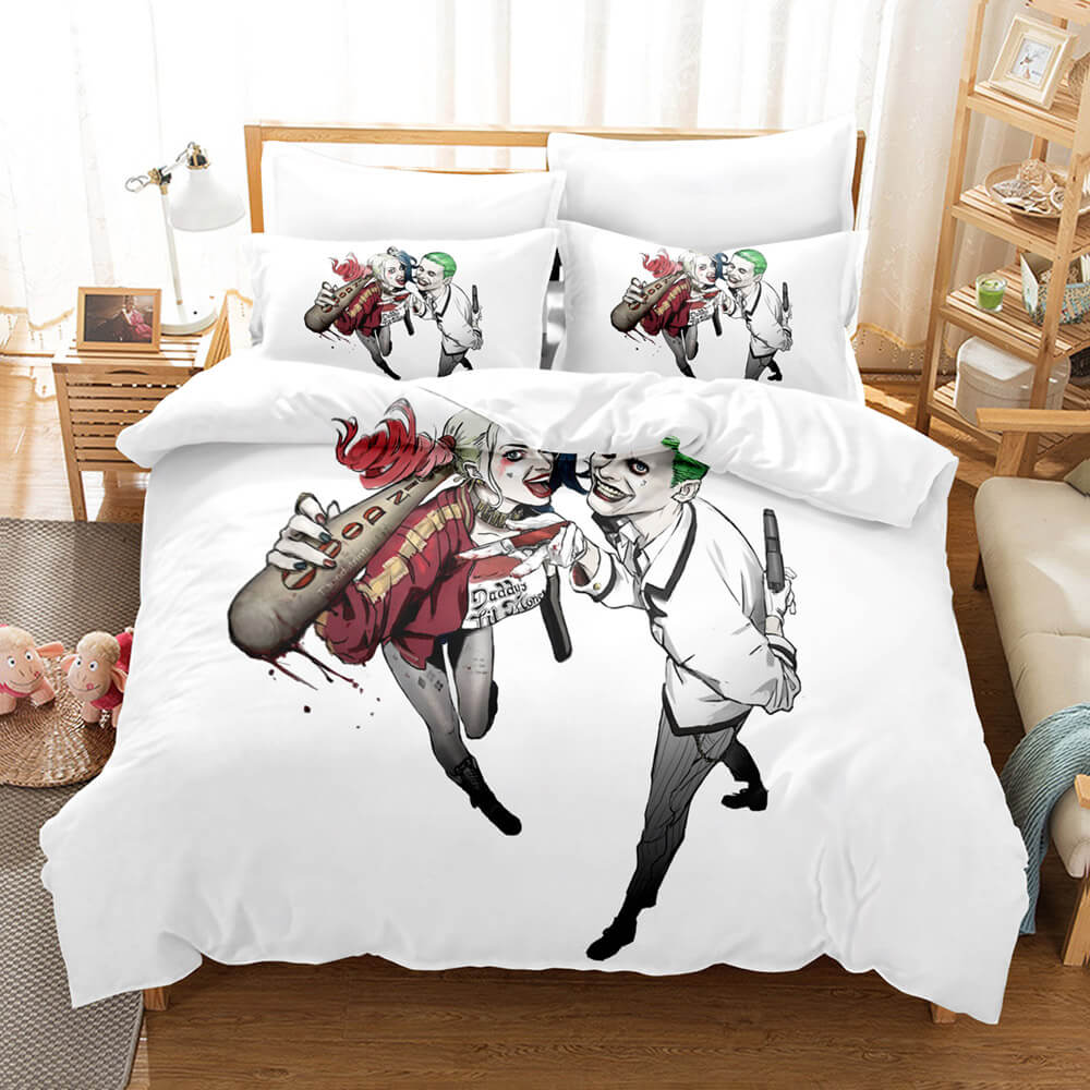 The Suicide Squad Bedding Set Quilt Cover Without Filler (Online Order Only)
