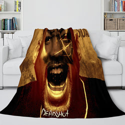 The Suicide Squad Flannel Fleece Throw Cosplay Blanket (Online Order Only)